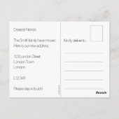 住おもしろい所はがきの変更 – 個人用設定 ポストカード (裏面)