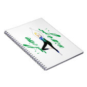 住み、ヨガのノートを学んで下さい ノートブック (右側)