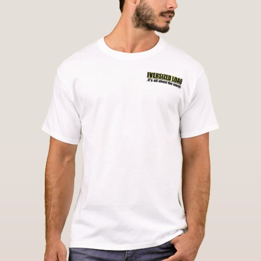 住むのをそれが好めばそれを荷を積みました愛します Tシャツ (正面)