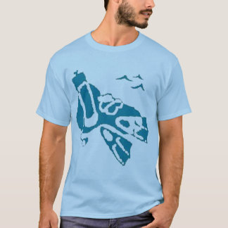 住んで下さい及び飛び込みを許可して下さい Tシャツ