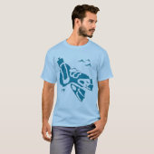 住んで下さい及び飛び込みを許可して下さい Tシャツ (正面フル)