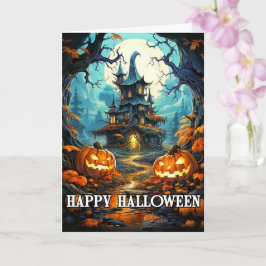 住不気味住ハッピーハローウィン カード