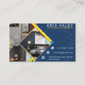 住宅およびアパートの染料クラフトームの名刺 名刺 (正面)