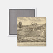 住宅とストックファーム マグネット (正面/裏面)