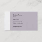 住宅のステージングロゴ名刺 名刺 (裏面)