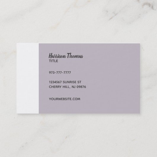 住宅のステージングロゴ名刺 名刺 (裏面)