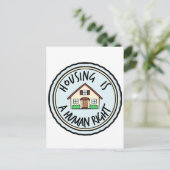 住宅は右はがき ポストカード (スタンド正面)