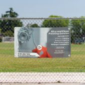 住宅カスタマイズ商絵画業 横断幕 (インサイチュ)