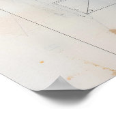 住宅スケッチ図 ポスター (角)