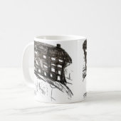 住宅バブル崩壊 コーヒーマグカップ (正面左)