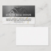 住宅プロパティ | 実在地 名刺 (正面/裏面)