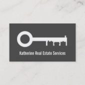 住宅モダンシルエ実在ットエージェント 名刺 (正面)