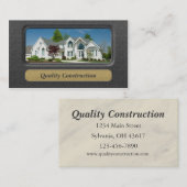 住宅リフォーム / 住宅建設 名刺 (正面/裏面)