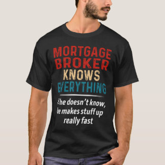 住宅ローカーは何でも知っている Tシャツ