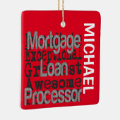 住宅ローン処理業者の並外カスタム セラミックオーナメント (右)