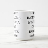 住宅ローン専門家のコーヒーマグ コーヒーマグカップ (中央)