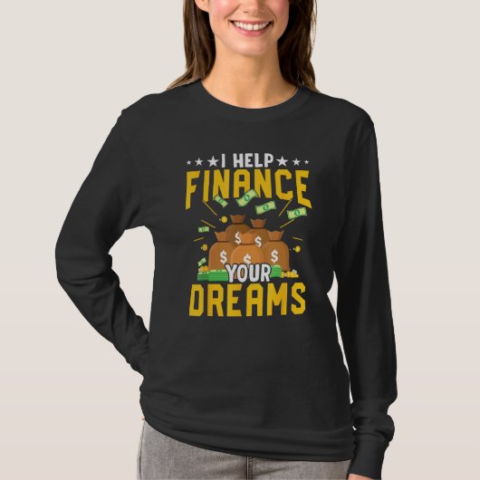 住宅ローン担当アシスタント モーゲージ Tシャツ (正面)