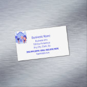 住宅ローン・ブローカー専門家住宅 マグネット名刺 (インサイチュ)