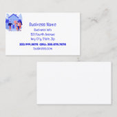 住宅ローン・ブローカー専門家住宅 名刺 (正面/裏面)