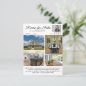 住宅不動産上場実在写真マーケティング ポストカード (スタンド正面)