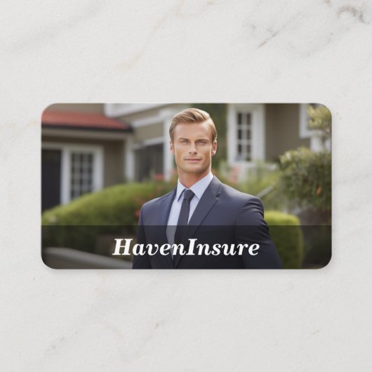 住宅保険ビジネスカード 名刺 (正面)