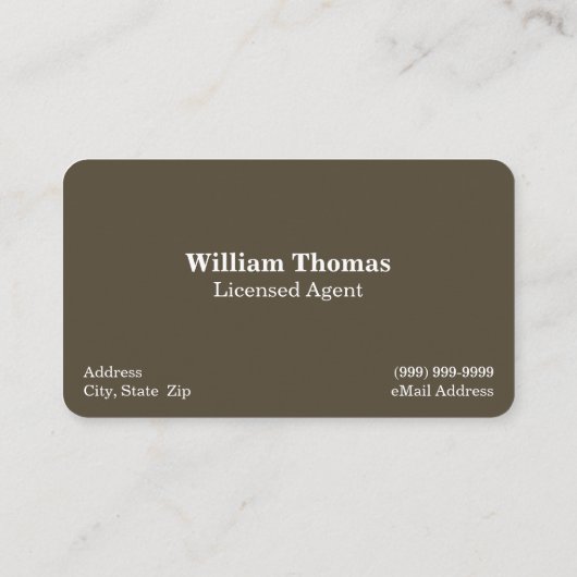 住宅保険ビジネスカード 名刺 (裏面)