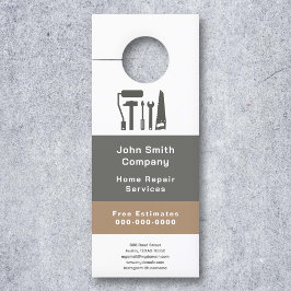 住宅修理サービス ドアノブサイン