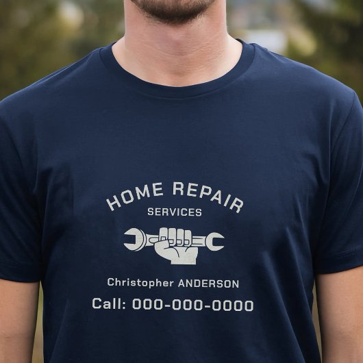 住宅修理サービス Tシャツ