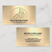 住宅商業地実在区 名刺 (正面/裏面)