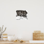 住宅墜落 ポスター (キッチン)