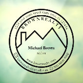 住宅屋根不動産エージェント建築事業 ウィンドウサイン (シート3)