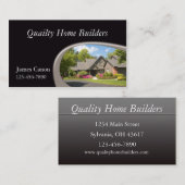 住宅建築業者 名刺 (正面/裏面)