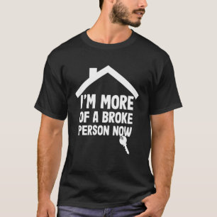 住宅所有のパーティー今壊れた人の詳細Pu Tシャツ
