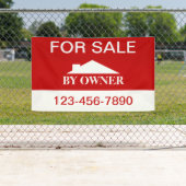 住宅所有者による販売用ホーム 横断幕 (インサイチュ)