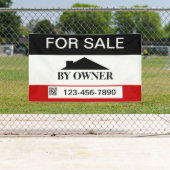 住宅所有者による販売用ホーム 横断幕 (インサイチュ)