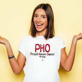 住宅所有者の住宅ローンジョーク Tシャツ