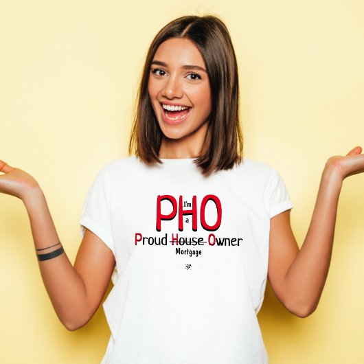 住宅所有者の住宅ローンジョーク Tシャツ