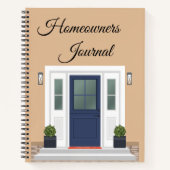 住宅所有者仕訳帳 ノートブック (正面)