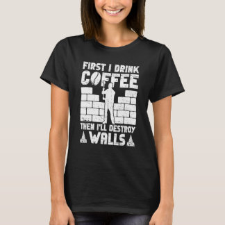 住宅改修と住宅解体 Tシャツ