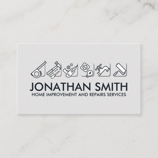 住宅改修サービス 名刺 (正面)