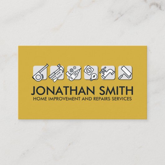 住宅改修サービス 名刺 (正面)