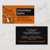 住宅改修サービス 名刺 (正面/裏面)