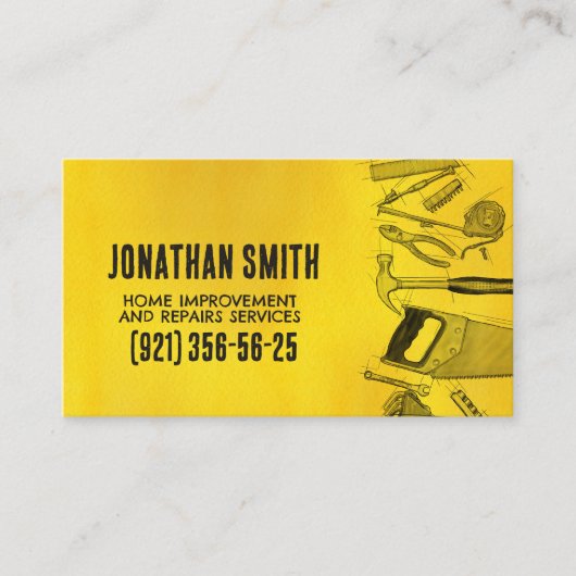 住宅改修サービス 名刺 (正面)