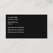 住宅改修建築名刺 名刺 (裏面)