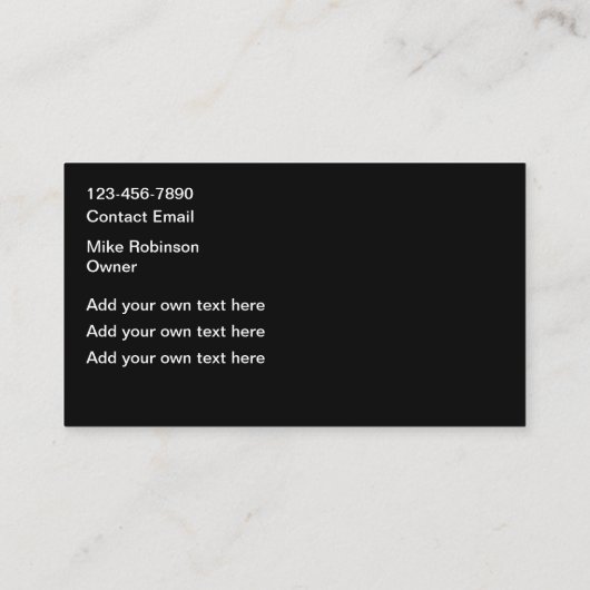 住宅改修建築名刺 名刺 (裏面)