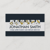 住宅改修・修理サービスのビジネスカー 名刺 (正面)