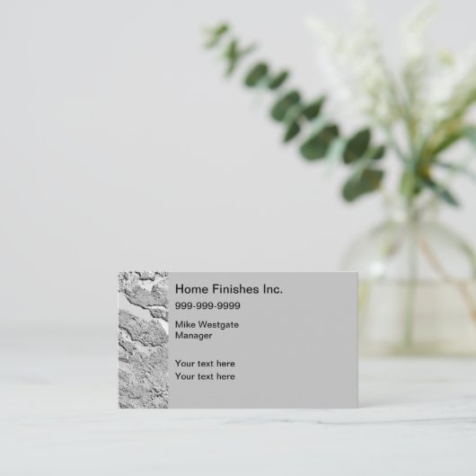 住宅改修·改修サービス 名刺 (スタンド正面)