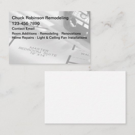 住宅改修・改修 名刺 (正面/裏面)