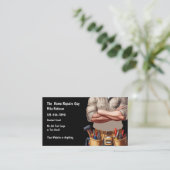 住宅改修・改築 名刺 (スタンド正面)