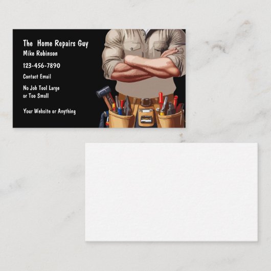 住宅改修・改築 名刺 (正面/裏面)